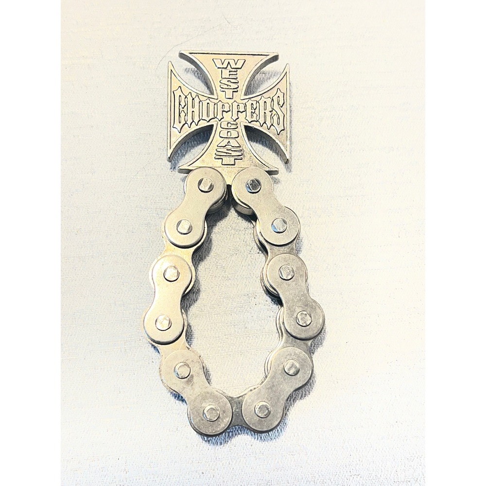 Jesse James West Coast Choppers Acc Biker Chain Iron cross Bottle opener